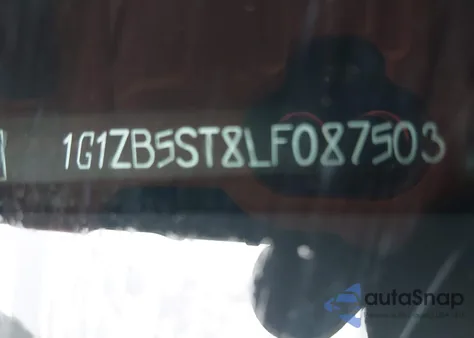 2020 Chevrolet Malibu Ls z USA, uszkodzony, nr VIN 1G1ZB5ST8LF087503